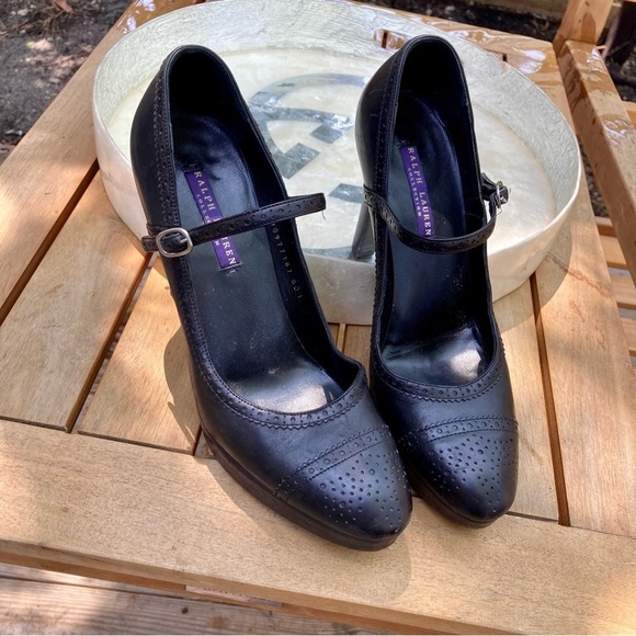 Ralph Lauren Shoes - Ralph Lauren Purple Label Pumps RL Collection Mary Jane Heels $595 Size 7.5